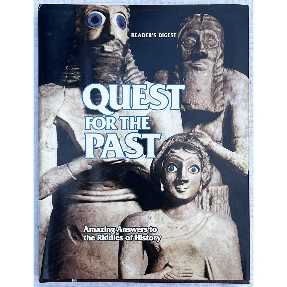 1984 Reader’s Digest Quest for the Past Hardcover History Archaeology  Mint Con.